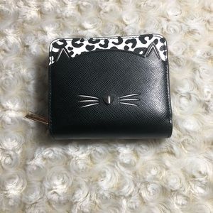 Kate spade meow small zip wallet